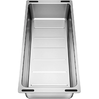 Imagen de BLANCO 223297 Escurridor insertable, Negro Gris
