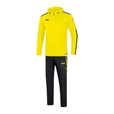 Imagen de JAKO Striker 2.0 M9619 Chándal con capucha para hombre, color amarillo y negro, talla M