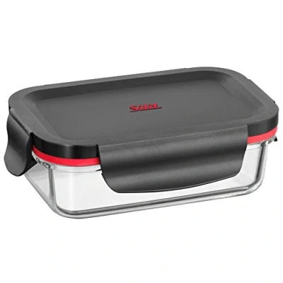 Imagen de Silit Storio Recipiente Multifuncional, Negro y Rojo