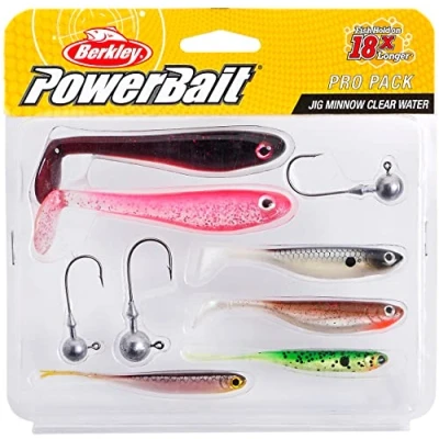 Imagen de Berkley Powerbait Pro Pack Jig Minnow Agua Clara Kits de senuelos