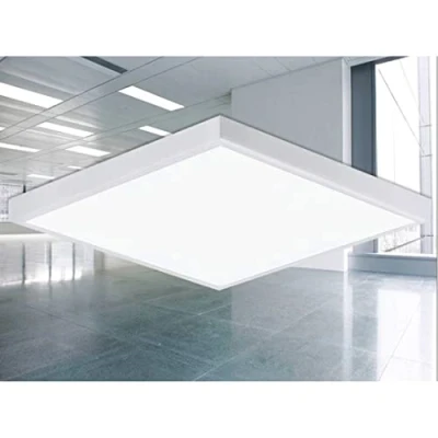 Imagen de Ledya, Panel LED Superficie Plafon Techo 60x60cm 48W Facil Instalacion con Driver Incluido Cuerpo de Aluminio Luz Uniforme (6000K Blanco Frio), Mod.Paris