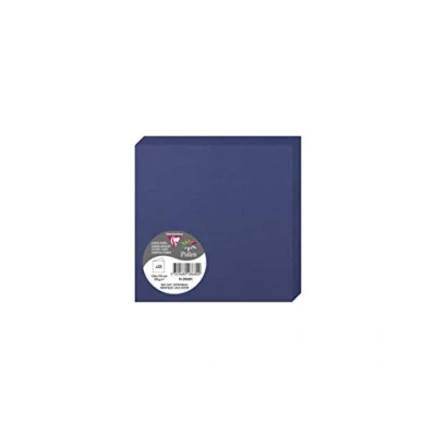Imagen de Clairefontaine 2868 C Pollen Pack de 25 Sobres dípticas 13,5 X cm azul noche