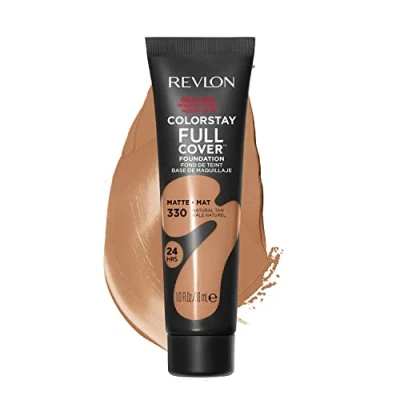 Imagen de Revlon ColorStay Full Cover Base de Maquillaje SPF10 (#330 Natural Tan) 40 g