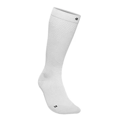 Imagen de BAUERFEIND Run Ultralight Compression Socks Calcetines de Running, Men&#039;s, Blanco, M, 41 43