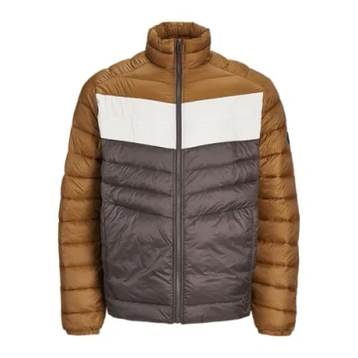 Imagen de JACK &amp; JONES Jjesprint Collar de búfer Chaqueta amortiguadora, Mulch/Detalle: Monks Robe/Moonbeam Blocking, XL para Hombre