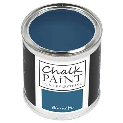 Imagen de Chalk Paint Everything® Pintura tiza Blu Notte vuelva a dar color fácilmente todo tipo de material sin lijar (250 ml)