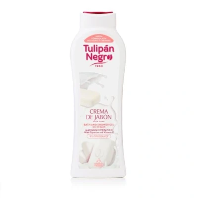 Imagen de Tulipán Negro Gel de Baño Crema Jabón 650 ml Limpieza Suave y Nutritiva Cuidado Corporal Diario Hidratación profunda