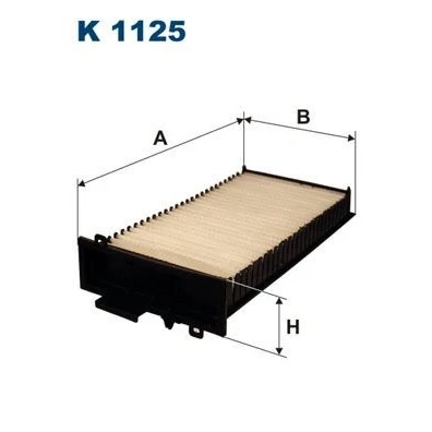 Imagen de FILTRON K 1125 Filtro de habitáculo partículas 324 159 74 CITROËN: C5 I Hatchback, Familiar, Furgón / Familiar