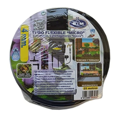 Imagen de S&amp;M 543432 Microtubo Flexible 4 mm x 25 m Microgoteo