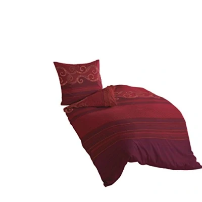 Imagen de Bierbaum Juego de Cama, Rojo, 155 x 220 cm
