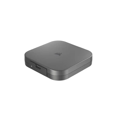 Imagen de CORSAIR EX400U 1TB USB4 Unidad SSD Externa USB Type C Portátil Conexiones USB4, 3.2 Gen2 2x2, Hasta 40 Gbps, Plug &amp; Play, MagSafe, Incluye cable a (USB4) Windows PC, iOS Mac Gris