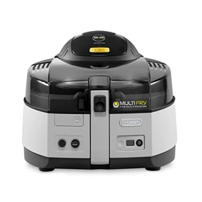 Imagen de De&#039;Longhi FH1163 Freidora con termostato Ajustable, Acero Inoxidable, plástico, Gris/Negro