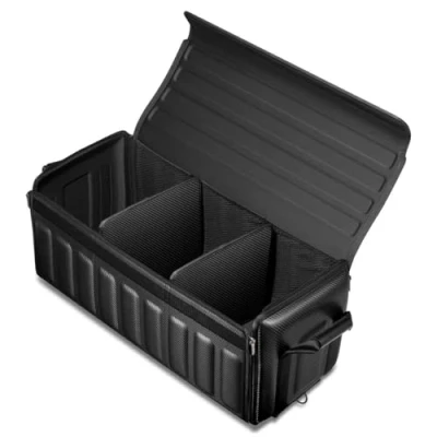 Imagen de Spigen Tesla Model Y/3 2023 2024 Highland [Organizador Maletero Plegable], Caja De Almacenamiento Ordenada Universal, Asas Laterales con Velcro, Accesorios Coche, Compatible BMW, Etc