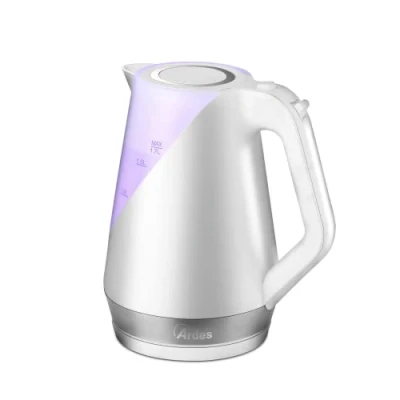 Imagen de ARDES AR1K46 Hervidor de agua eléctrico sin cables Capacidad 1,7 Litros con Apagado Automático y Base Rotación 360 para Agua, infusiones Té
