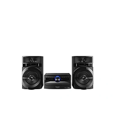 Imagen de Panasonic SC UX104EG K Micro música de CD (Bluetooth, sintonizador (Dab+/FM), USB, AUX IN, DJ Jukebox, 300 W RMS, Color Negro