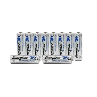 Imagen de Energizer Ultimate Lithium, Pack de 10 Pilas AA, L91