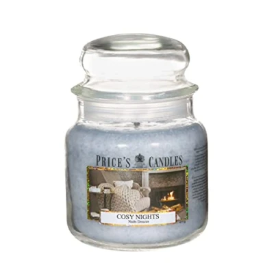 Imagen de Price&#039;s Vela en tarro mediano Cosy Nights Dulce, delicioso, fragancia de calidad Aroma larga duración Hasta 90 horas tiempo combustión