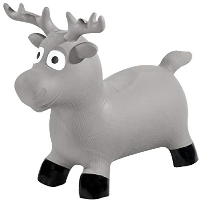 Imagen de Kindsgut Animal para Saltar, de Salto, Alce, brincar, Bebes &amp; niıo pequeıo, Inflable, con inflador, Unisex, ecolĳgico/Libre contaminantes