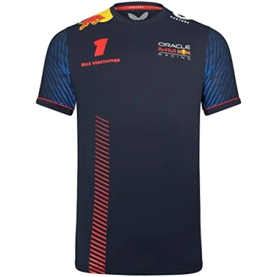 Imagen de Red Bull Racing F1 Team Sergio Perez 11 Formula Camiseta Oficial 1 Azul S