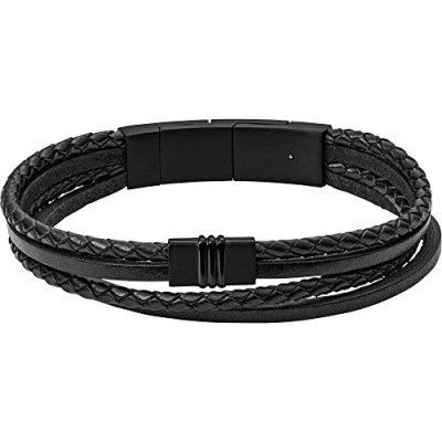 Imagen de Fossil Vintage Casual Pulsera, Hombre, Talla: One Size, Schwarz