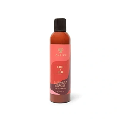 Imagen de As I Am Acondicionador sin aclarado &quot;LONG&amp;LUXE&quot; 237ml Ayuda a fortalecer el cabello
