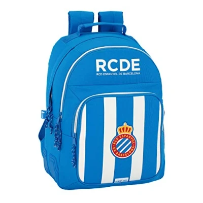 Imagen de Safta Mochila Escolar R.C.D. Espanyol Oficial 320x150x420mm
