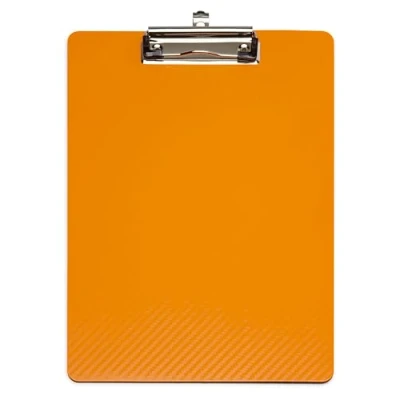Imagen de Tabla sujetapapeles maulflexx, Plasware A4, einschiebbare orificio para colgar, color naranja 4 Schreibplatte