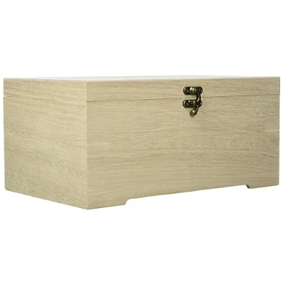 Imagen de Rayher 62196000 Cofre Madera, 28 x 18 x13.5 cm, con Bandeja de 6 Compartimentos extraíble