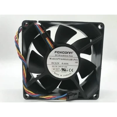Imagen de Cooling fan For PVA092J12H P01 DC12V 0.60A 9CM 9032 4 wire temperature control