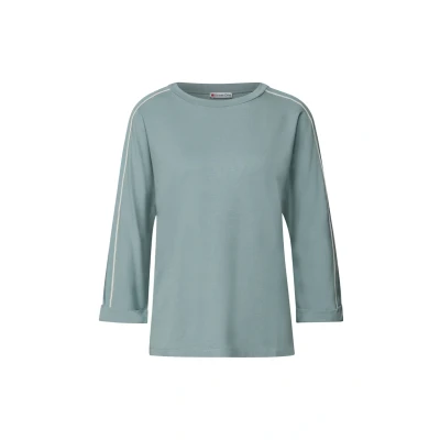 Imagen de Street One Camiseta de manga larga, Mujer, Talla: 44, Blau