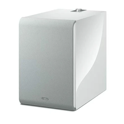 Imagen de Yamaha MusicCast Sub 100. Subwoofer inalámbrico WiFi (2.4/ 5GHz)/Ethernet con tecnología Multi Room MusicCast. Potencia: 130W Cono de 20cm.Color Piano Blanco