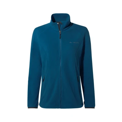 Imagen de VAUDE Rosemoor Chaqueta de forro polar para mujer cálida y sostenible poliéster reciclado, función cremallera, cordón, senderismo ocio