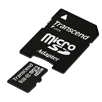Imagen de Tarjeta Memoria Micro Secure Digital Sd 8gb Transcend Clase 10