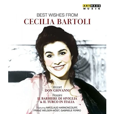 Imagen de Best Wishes from Cecilia Bartoli 50th Birthday Edition [DVD]