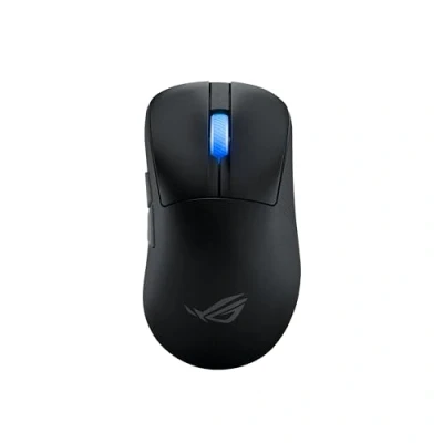 Imagen de ASUS ROG Keris II Ace, Ratón Gaming inalámbrico (54g, Sensor óptico AimPoint Pro 42K, microinterruptores ópticos, SpeedNova Wireless, Polling Rate Booster, Ideal para Esports y FPS), Negro