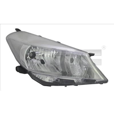 Imagen de TYC 20 14193 35 2 Faros derecha H4 para circulación por la sin electromotor TOYOTA: Yaris III Hatchback