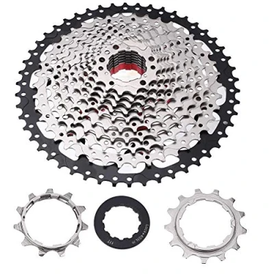 Imagen de T best Rueda Libre de Bicicleta, 9/10/11/12 Velocidad 32/36/42/46T Bicicleta Carretera Cassette Piñón Accesorios Repuesto(12S 11 50T)
