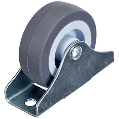 Imagen de DÖNER + HELMER 791340 Ricino parqué, 50 x 19 mm, Gris TPE Ruedas, Multicolor, 50x19 mm