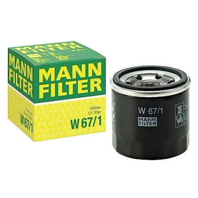Imagen de MANN FILTER W 67/1 Filtro de aceite Para automóviles y vehículos utilidad