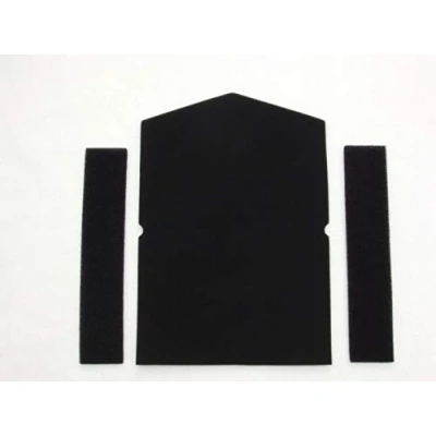 Imagen de Juego de filtros para Miele 6057930 y 968381, filtro esponja secadora condensación, espuma, puerta