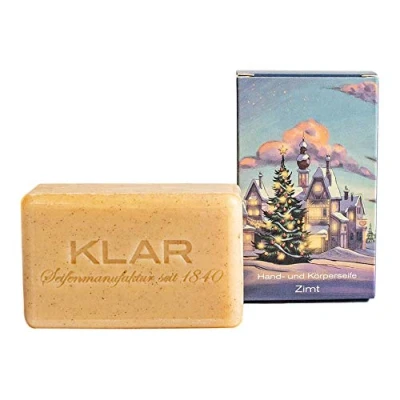 Imagen de Klar Seifen Jabón de manos y cuerpo Canela WE 100 g