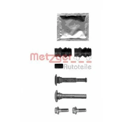 Imagen de METZGER 113 1384X Juego de casquillos guía, pinza freno con perno guía adicional CITROËN: C1 I, Xsara Hatchback, PEUGEOT: 206 Hatchback