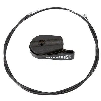 Imagen de MAGT interruptor del acelerador, universal 65&quot; cable acelerador palanca de control kit manija, y arranque para cortadora césped