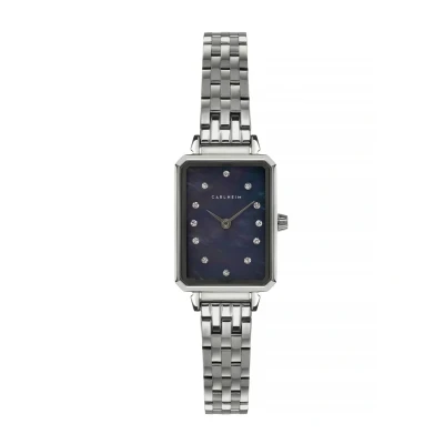 Imagen de Carlheim Petit MILA Reloj, Mujer, Talla: One Size, silver cloudblack