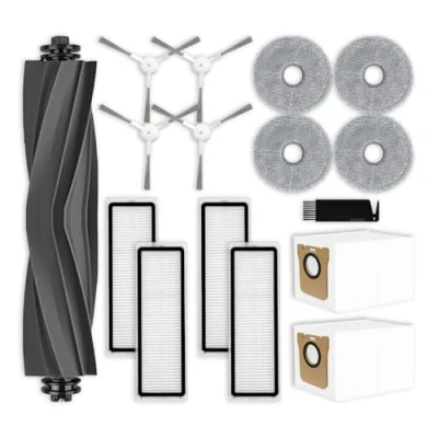 Imagen de Liveryde Piezas de repuesto compatibles con Dreame L10s Ultra / L10 Ultra, para Xiaomi X20+ accesorios, 1 cepillo principal, 4 cepillos laterales, filtros HEPA, almohadillas fregona, 2 bolsas