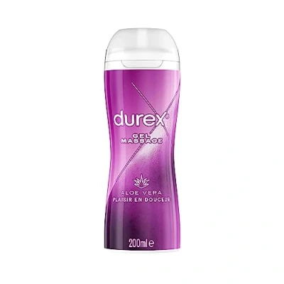 Imagen de Durex Gel de Massage et Lubrifiant à base d&#039;eau aux extrait d&#039;Aloe Vera 200 ml