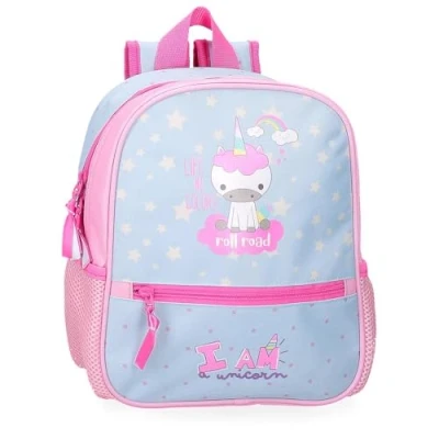 Imagen de Roll Road I Am a Unicorn Mochila Preescolar Azul 23x28x10 cms Poliéster 6,44L