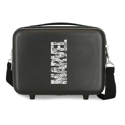 Imagen de Marvel Heroes Logo Neceser Adaptable Negro 29x21x15 cms Rígido ABS 9,14L 0,8 kgs