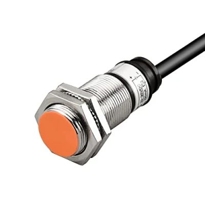 Imagen de Heschen Sensor de proximidad inductivo PR18 5DP2 tipo cilíndrico, 5 mm sensación, M18 redondo, 12 24 VDC 3 cables, apantallado, PNP, NC(Normalmente cerrado) CE