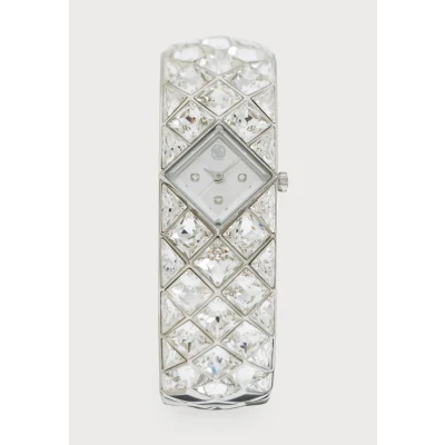 Imagen de Swarovski Curiosa Bangle Watch Reloj silvercoloured, Mujer, Talla: One Size, Silver coloured